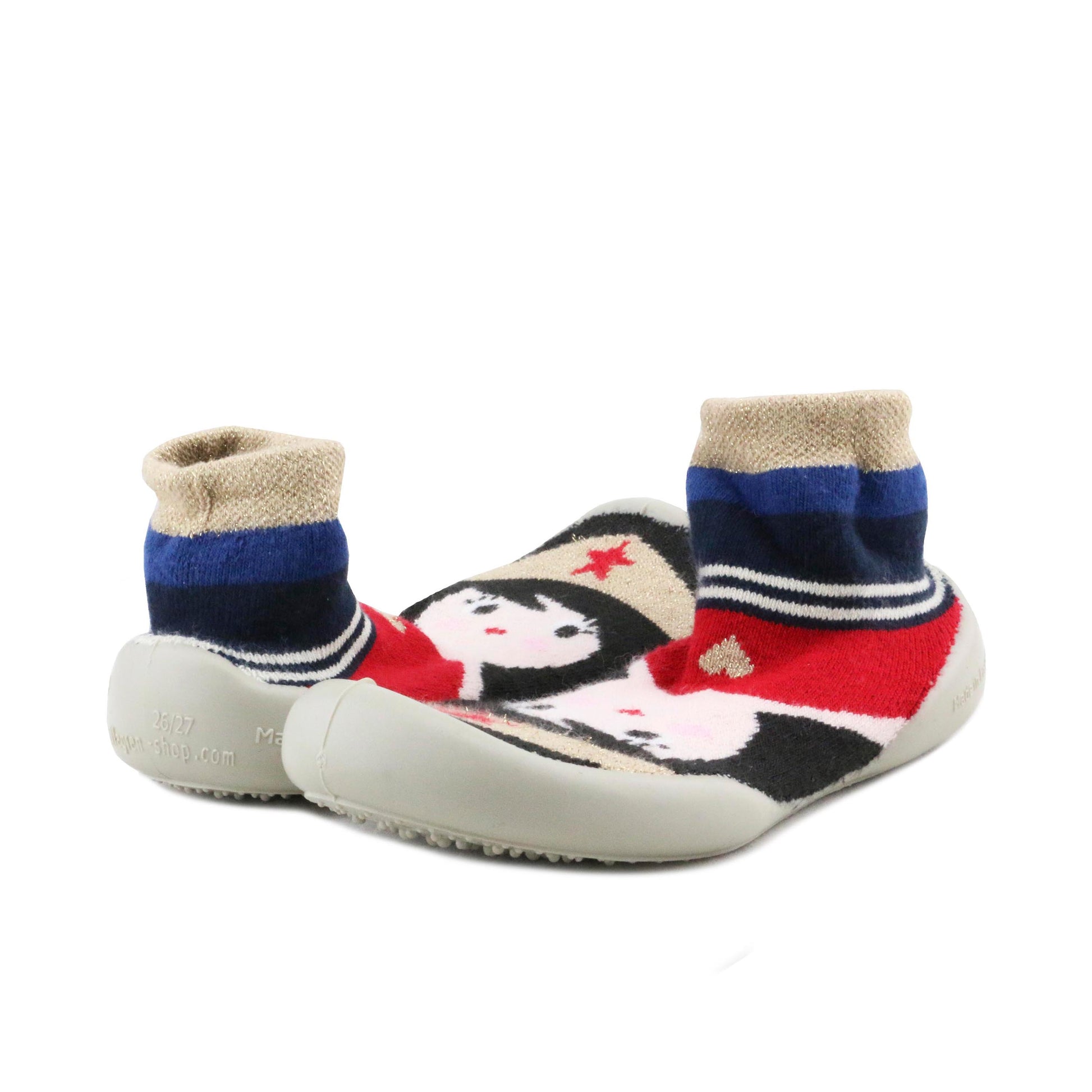 Zapatilla para casa cerrada dorado 6562F de Collégien - 6562F-48-2.jpg