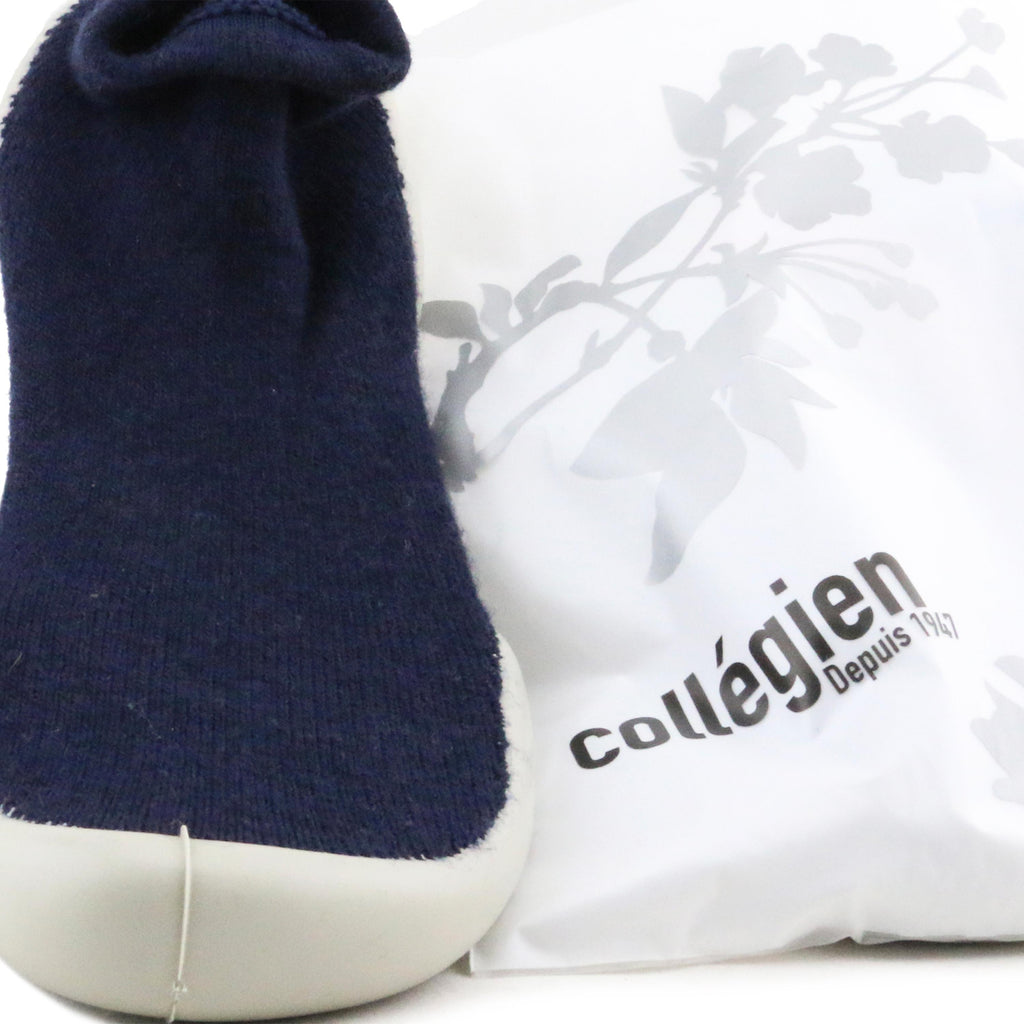 Zapatilla para casa cerrada azul 6564B de Collégien - 6564B-7-6.jpg