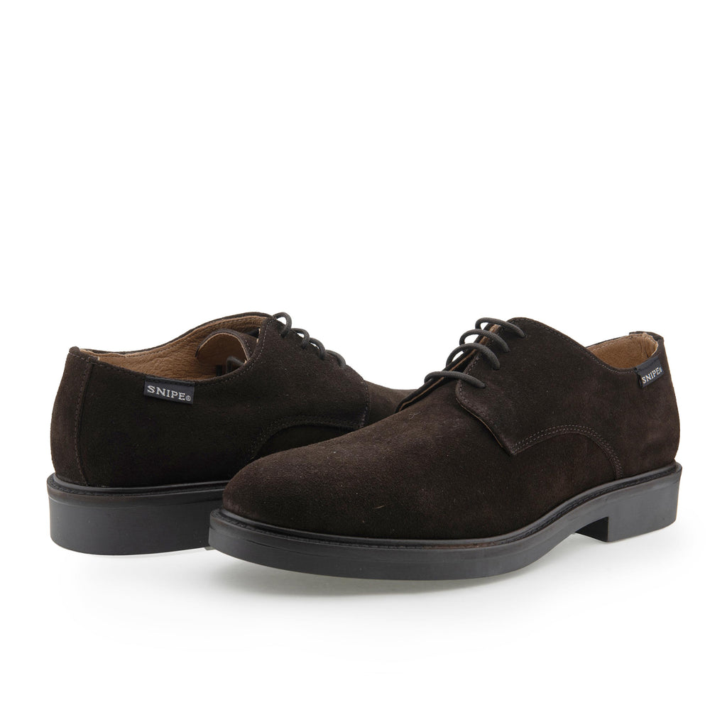 Blucher liso elegante ante marrón con cordón 660 Snipe - 660-26-2.jpg