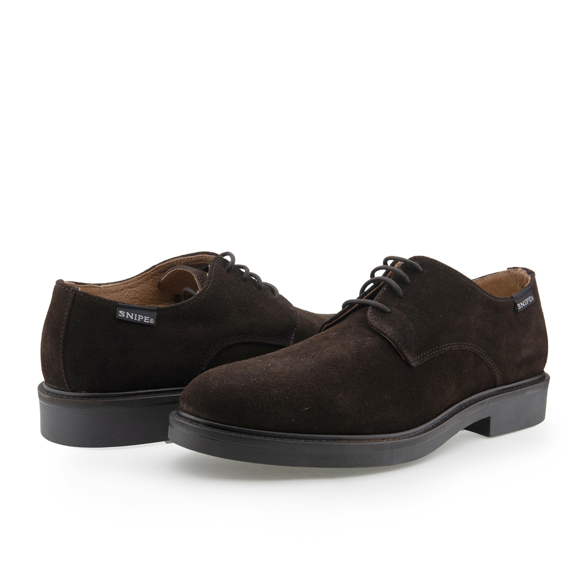 Blucher liso elegante ante marrón con cordón 660 Snipe - 660-26-2.jpg