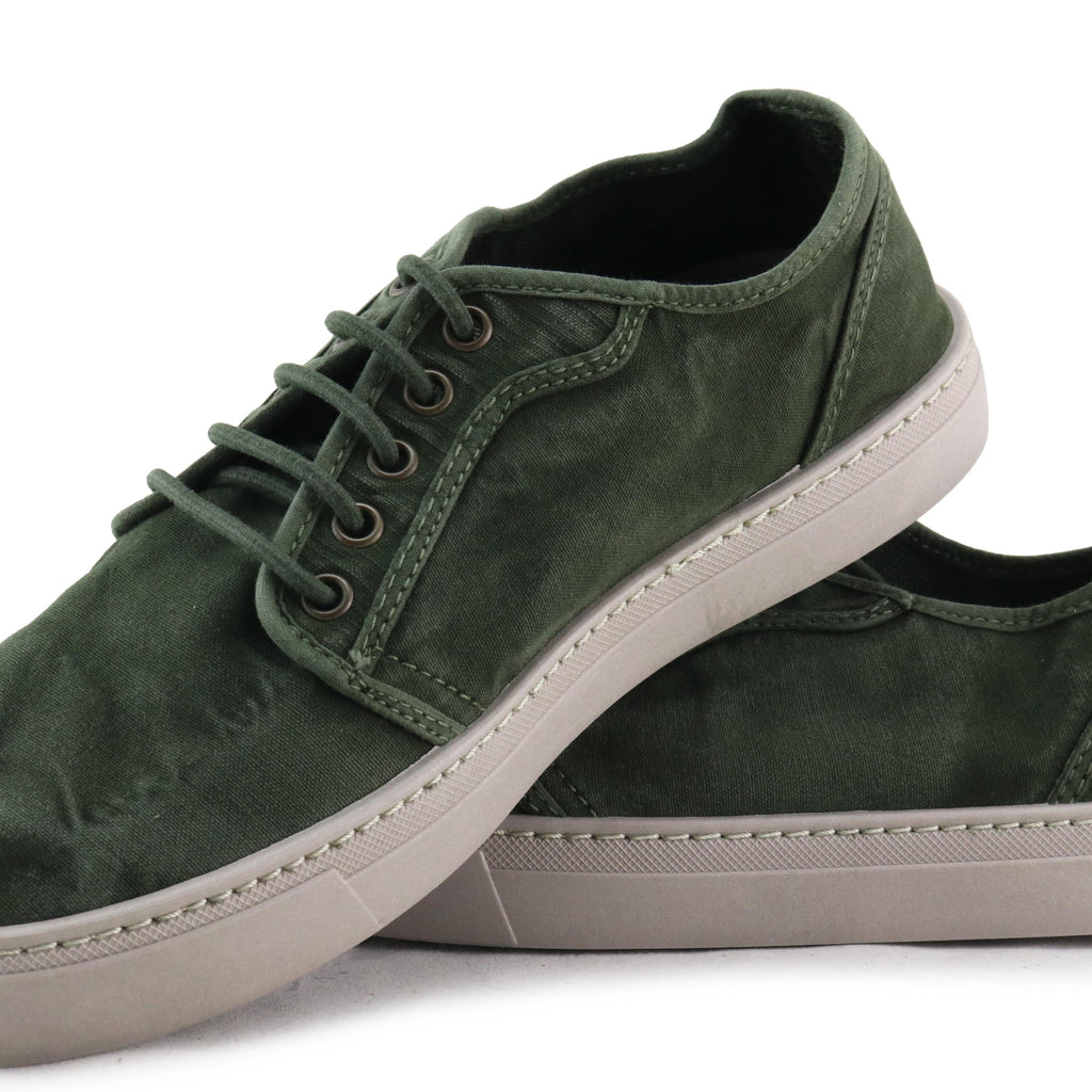 Zapatilla kaki lavado con cordón 6602 Natural World - 6602-187-6.jpg