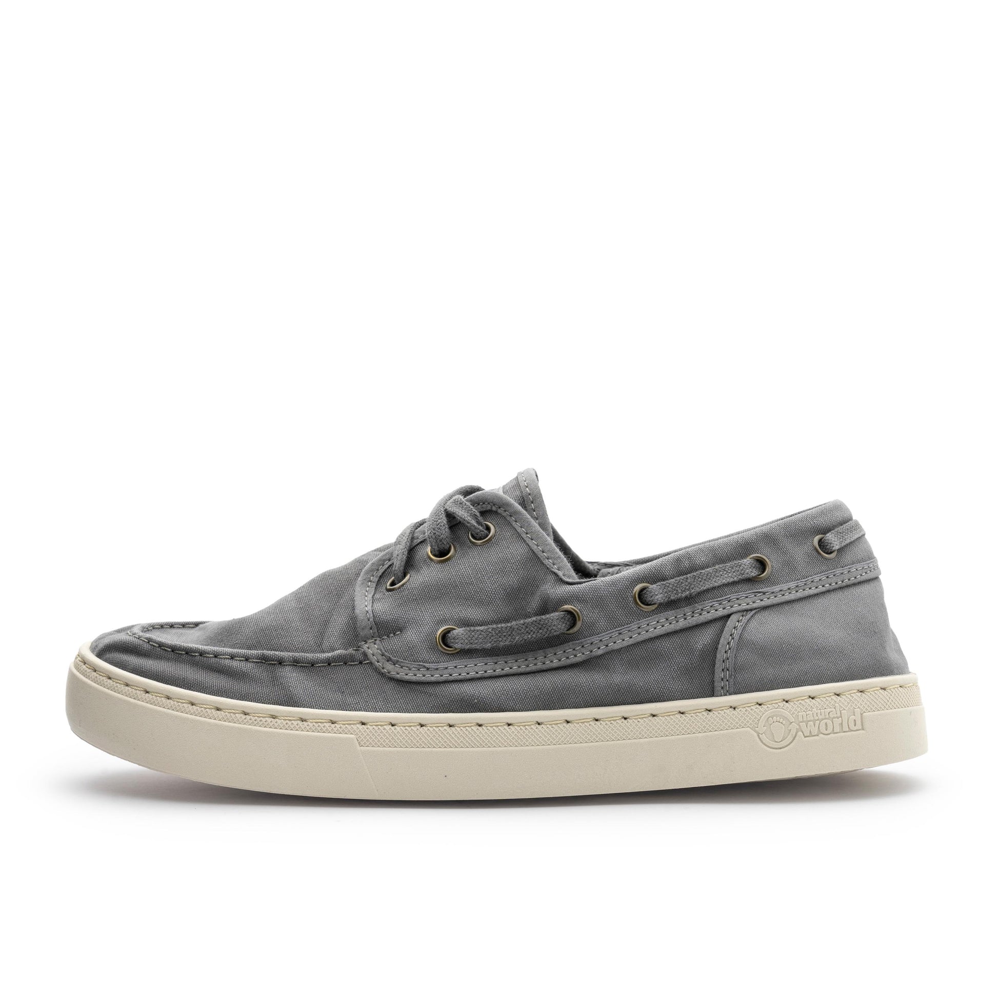 Náutico gris lavado de verano con cordón 6603 Natural World - 6603-131-1.jpg