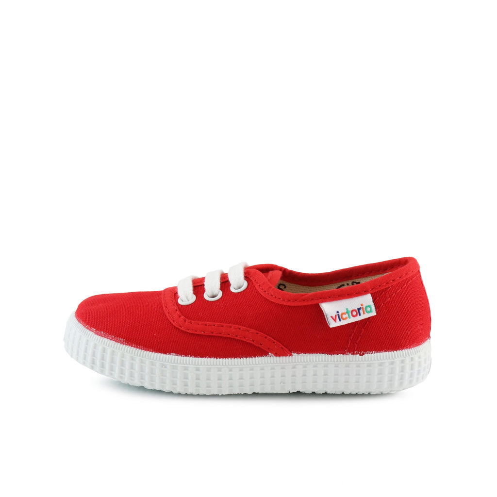 Zapatilla rojo con cordón 6613 de Victoria - 6613-11-1.jpg