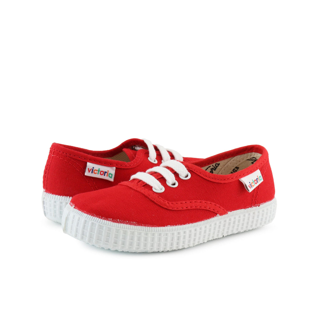 Zapatilla rojo con cordón 6613 de Victoria - 6613-11-2.jpg