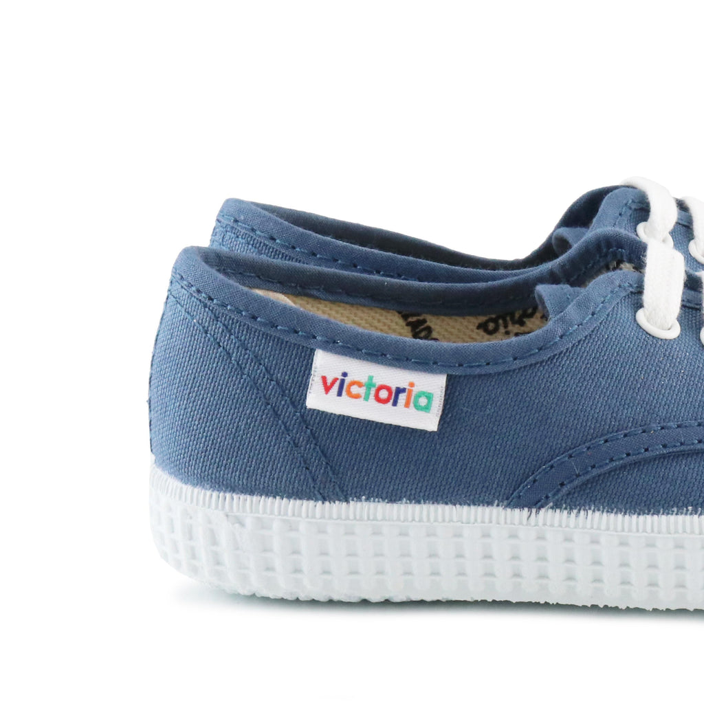 Zapatilla azul jeans con cordón 6613 de Victoria - 6613-119-5.jpg