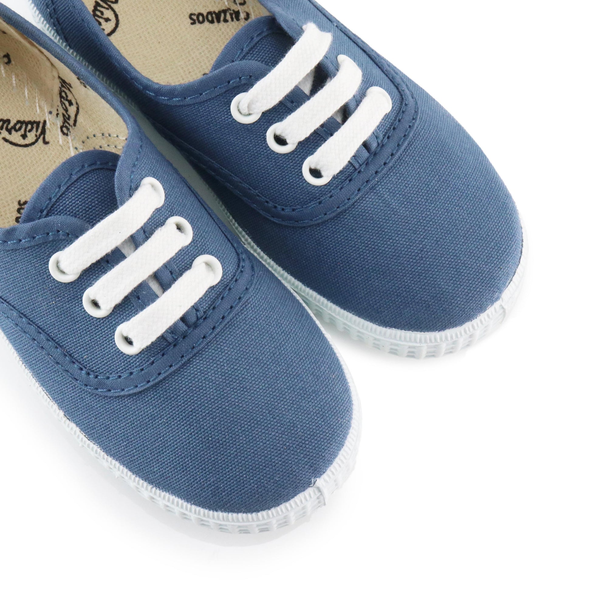 Zapatilla azul jeans con cordón 6613 de Victoria - 6613-119-6.jpg