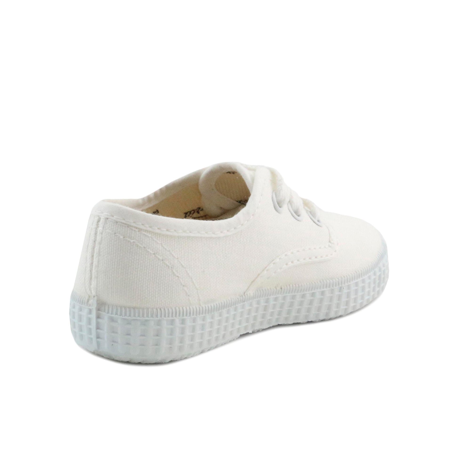 Zapatilla blanco con cordón 6613 de Victoria - 6613-3.jpg