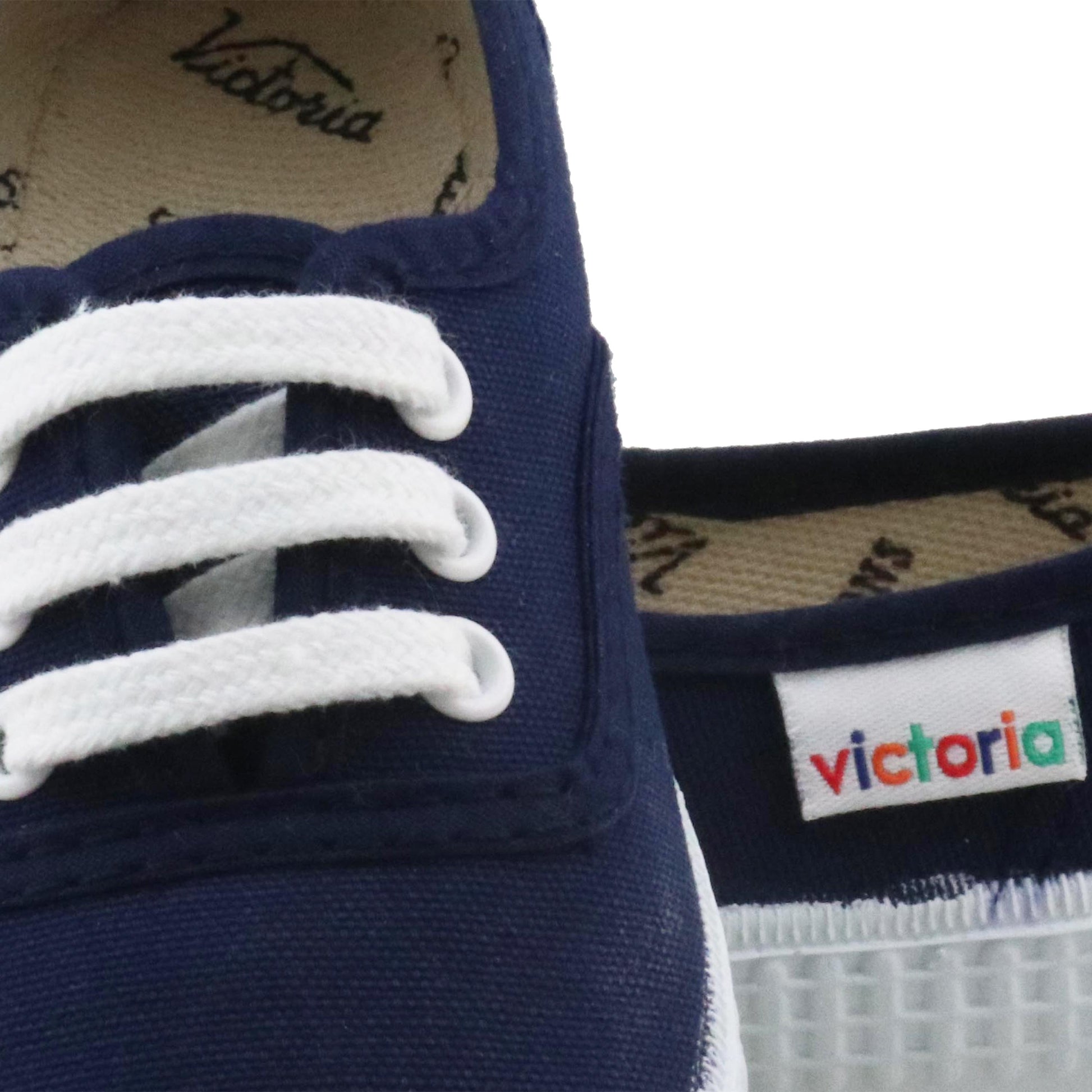 Zapatilla azul con cordón 6613 de Victoria - 6613-7-6.jpg