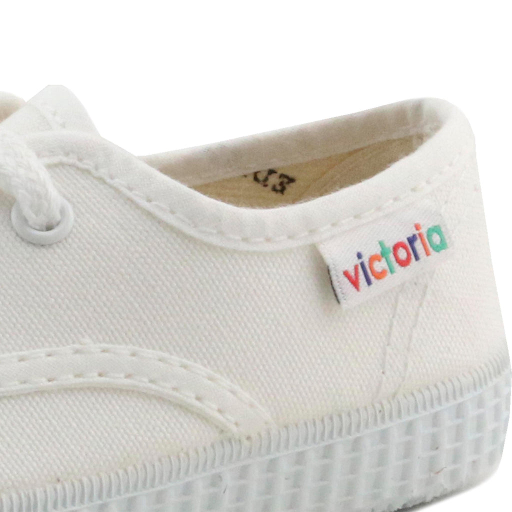 Zapatilla blanco con cordón 6613 de Victoria - 6613-5.jpg