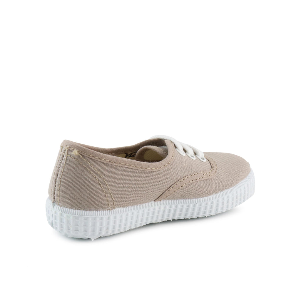 Zapatilla beige con cordón 6613 de Victoria - 6613-9-3.jpg