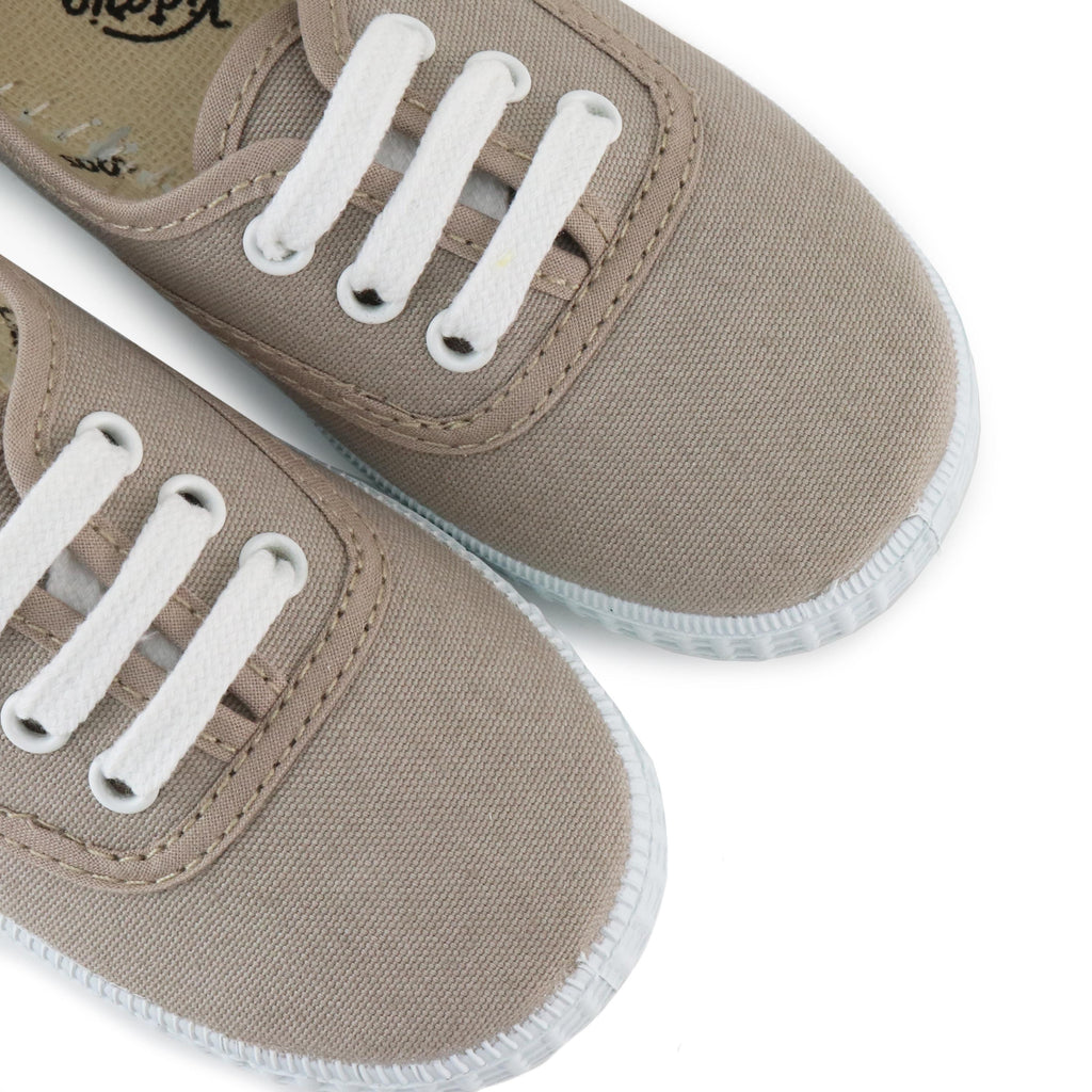 Zapatilla beige con cordón 6613 de Victoria - 6613-9-6.jpg