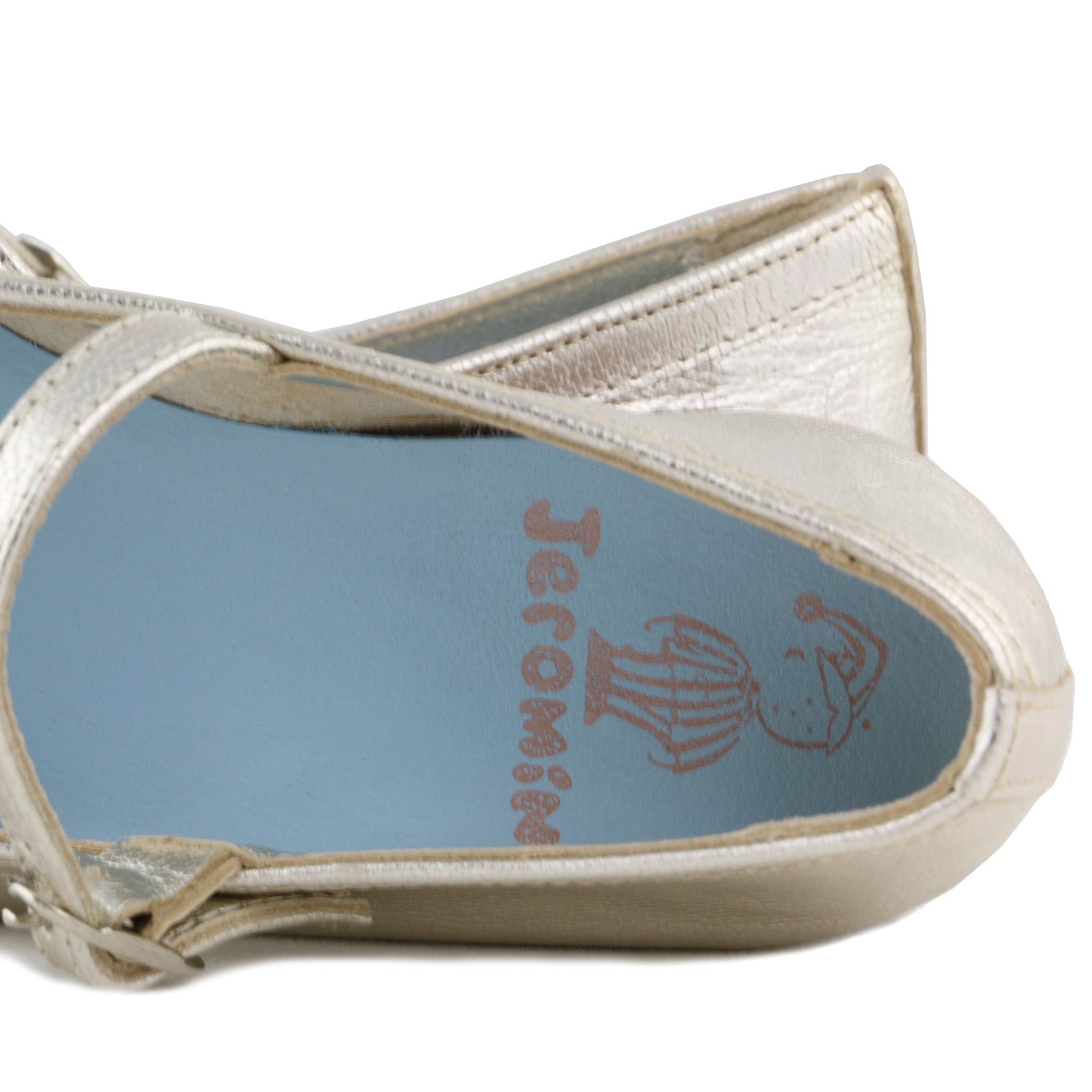 Mercedita champán con hebilla 6640 de Eli - 6640-110-6.jpg