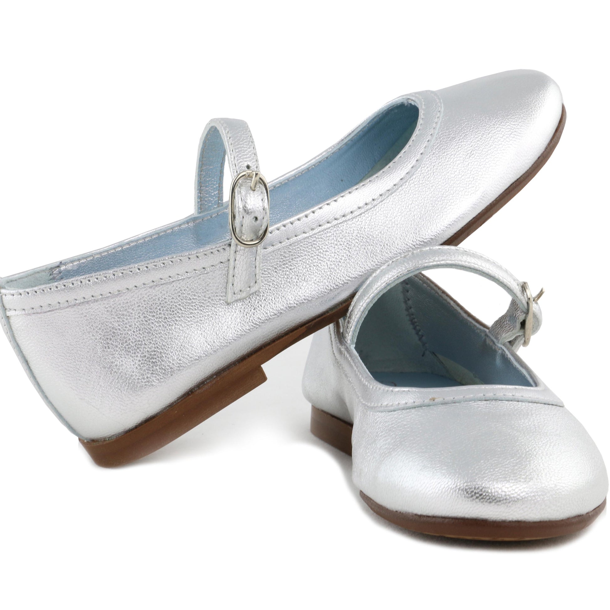 Mercedita plateado con hebilla 6640 de Eli - 6640-45-6.jpg