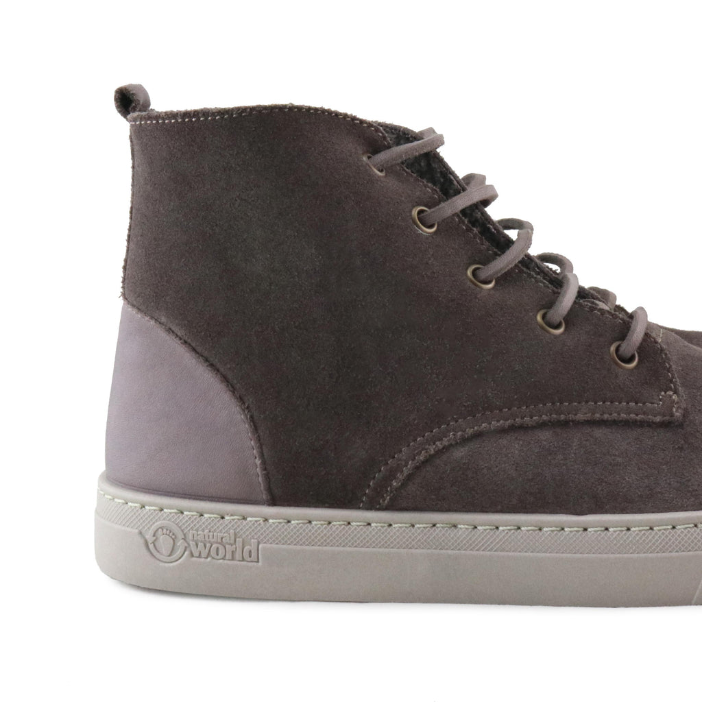 Bota marrón lavado forrada con cordón 6703 Natural World - 6703-132-5.jpg