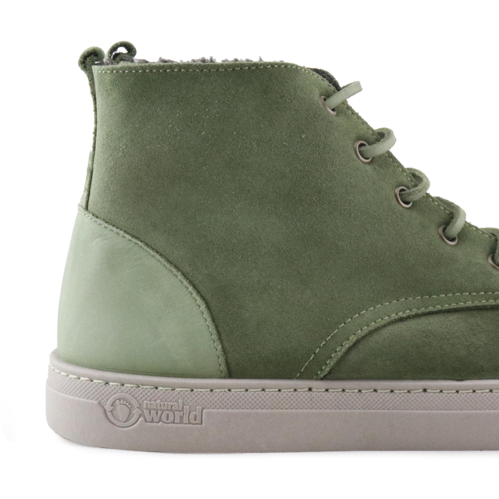 Bota kaki lavado forrada con cordón 6703 Natural World - 6703-187-5.jpg