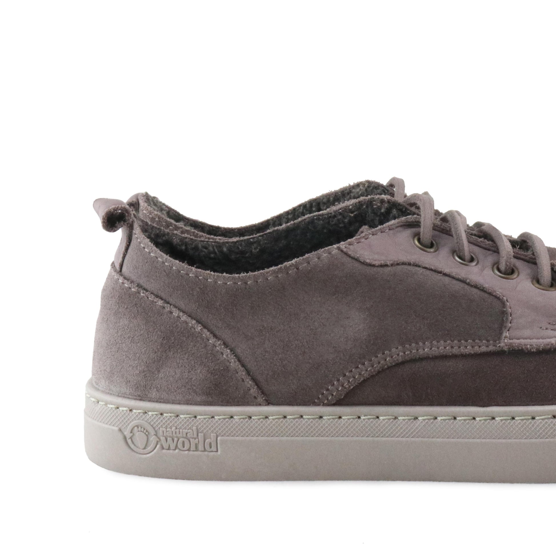 Zapatilla marrón lavado con cordón 6704 Natural World - 6704-132-6.jpg