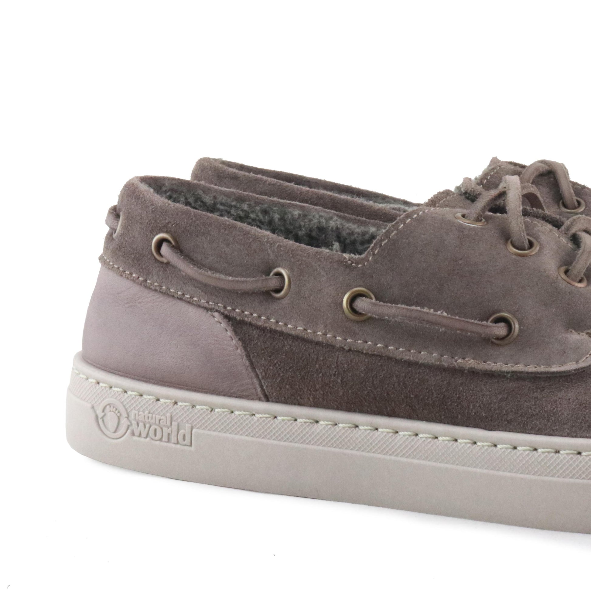 Náutico marrón lavado con cordón 6705 de Natural World - 6705-132-5.jpg