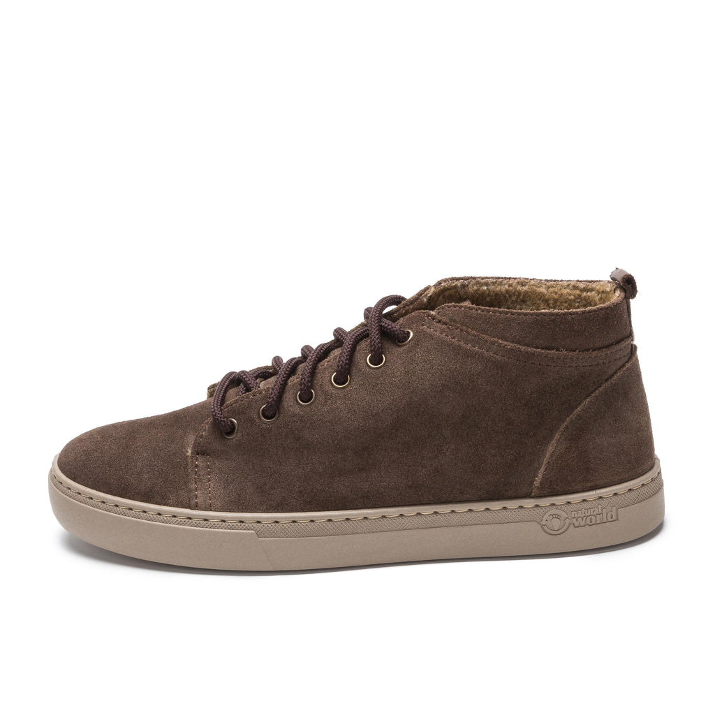 Bota ante marrón forrada con cordón 6721 Natural World - 6721-26-1.jpg