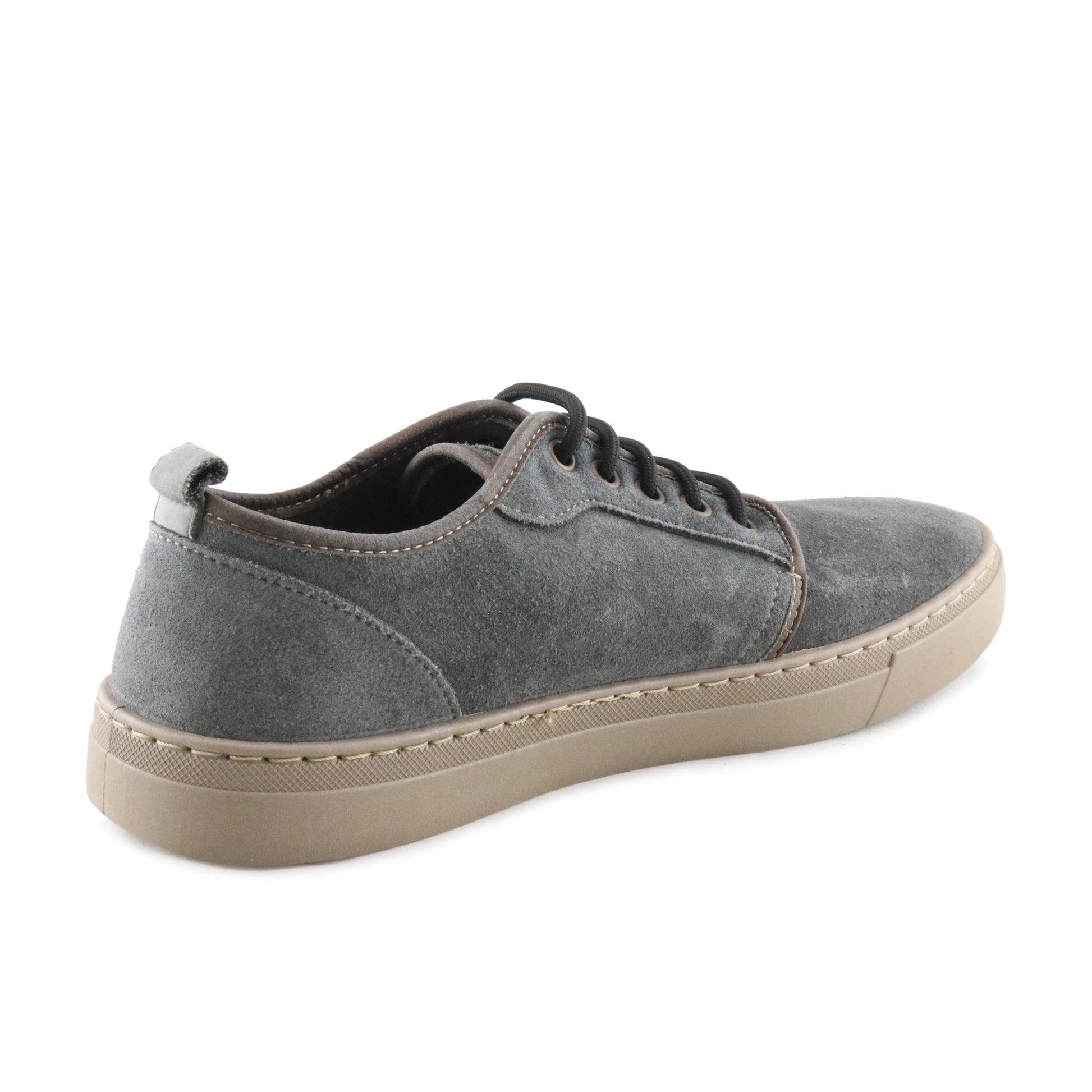 Zapatilla antracita con cordón 6761 Natural World - 6761-160-3.jpg