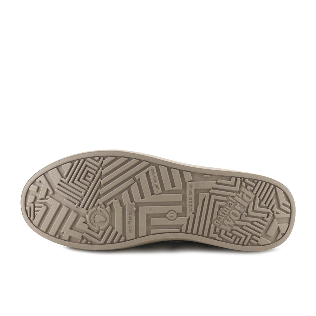 Zapatilla antracita con cordón 6761 Natural World - 6761-160-4.jpg