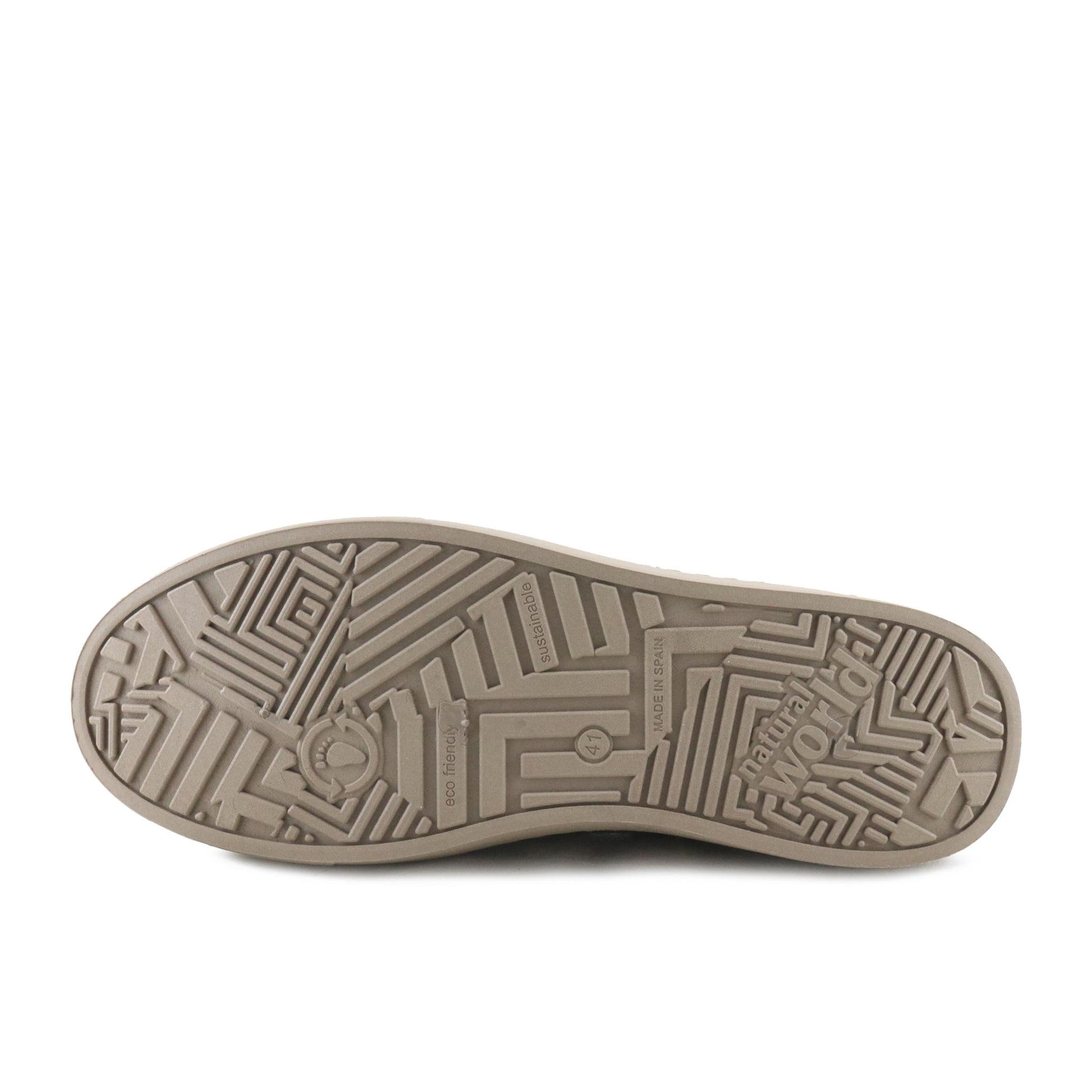 Zapatilla antracita con cordón 6761 Natural World - 6761-160-4.jpg