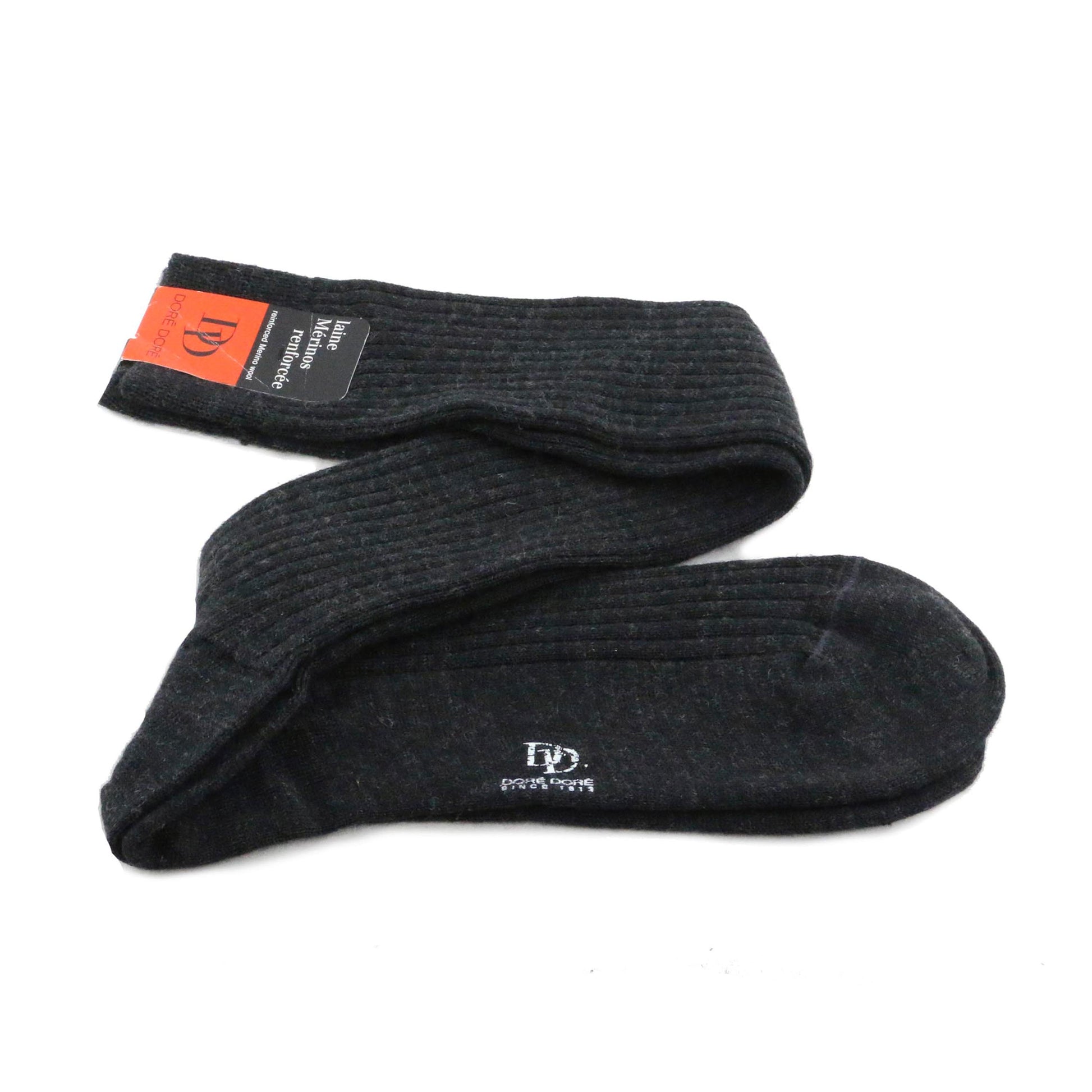 Calcetín alto gris oscuro 677004 de Doré Doré - 677004-111-2.jpg