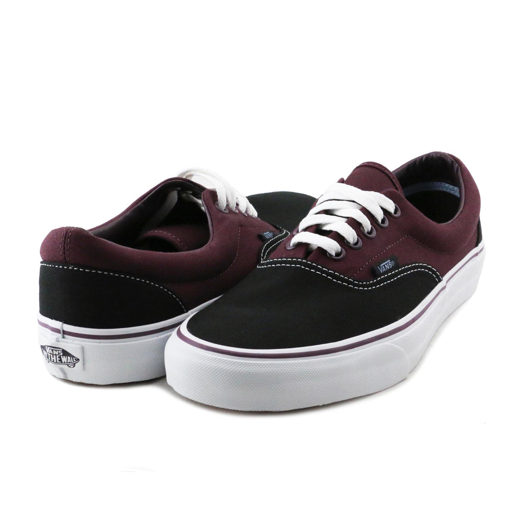 Zapatilla casual burdeos con cordón ERA de Vans - ERA-13 PISO BLANCO-2.jpg