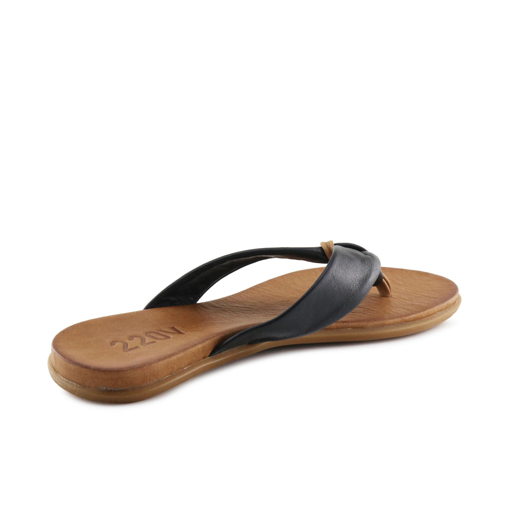 Sandalia plana negro KOTOR de 220V - KOTOR-20-3.jpg