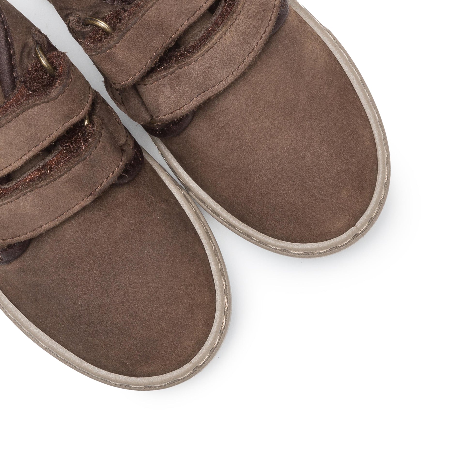 Bota marrón forrada con velcro 6913 de Natural World - 6913-12-6.jpg