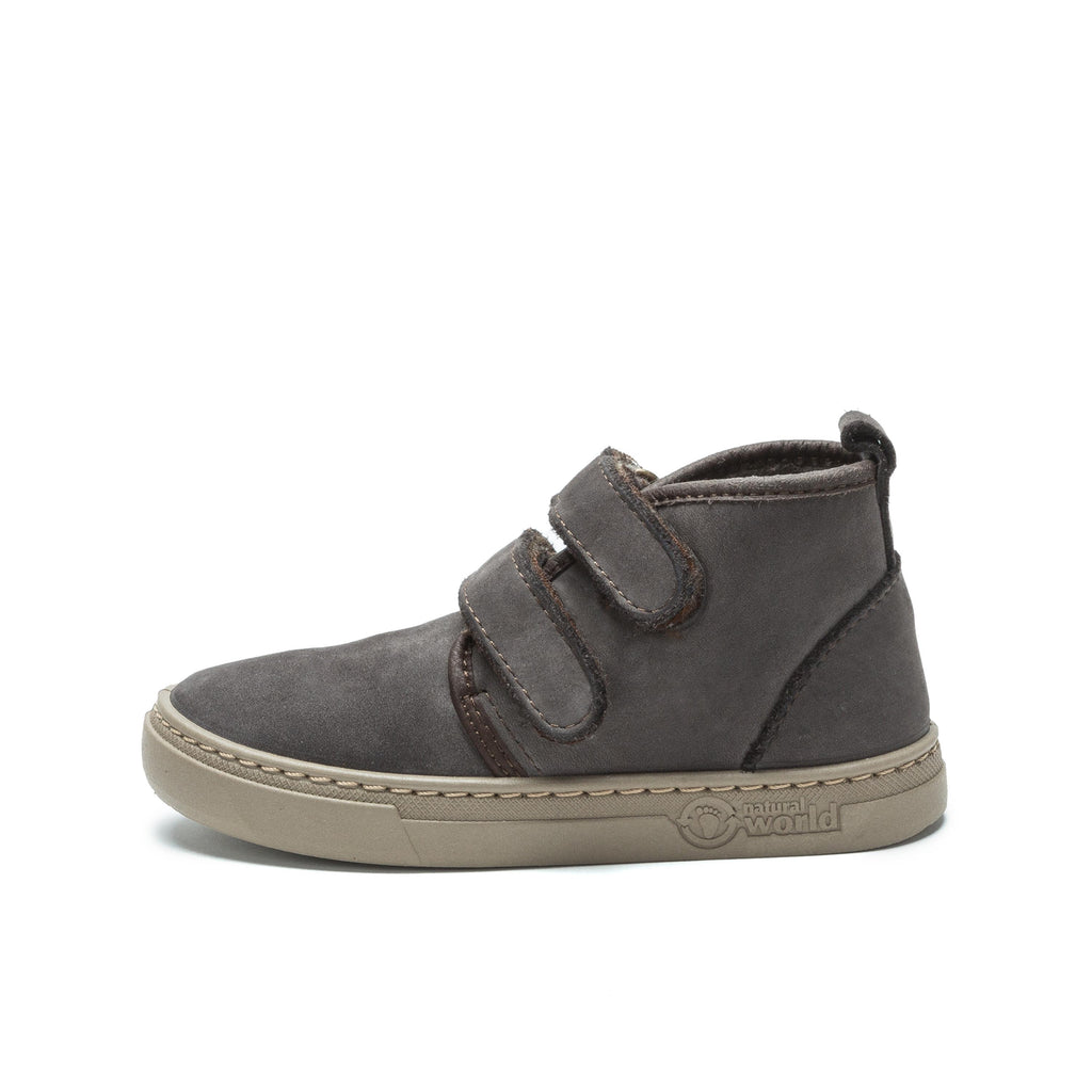 Bota antracita forrada con velcro 6913 de Natural World - 6913-160-1.jpg