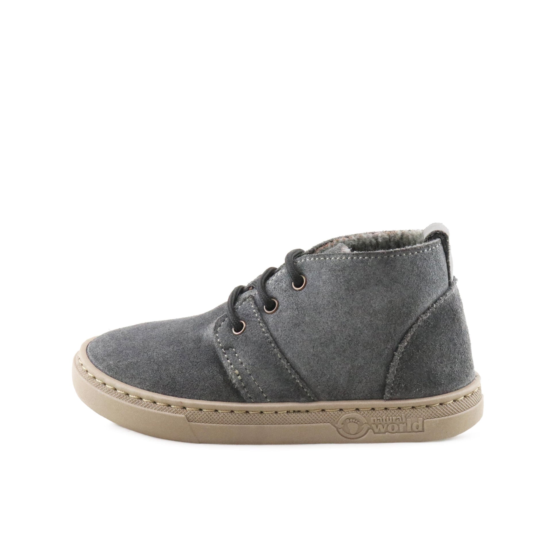 Bota antracita forrada con cordón 6921 de Natural World - 6921-160-1.jpg