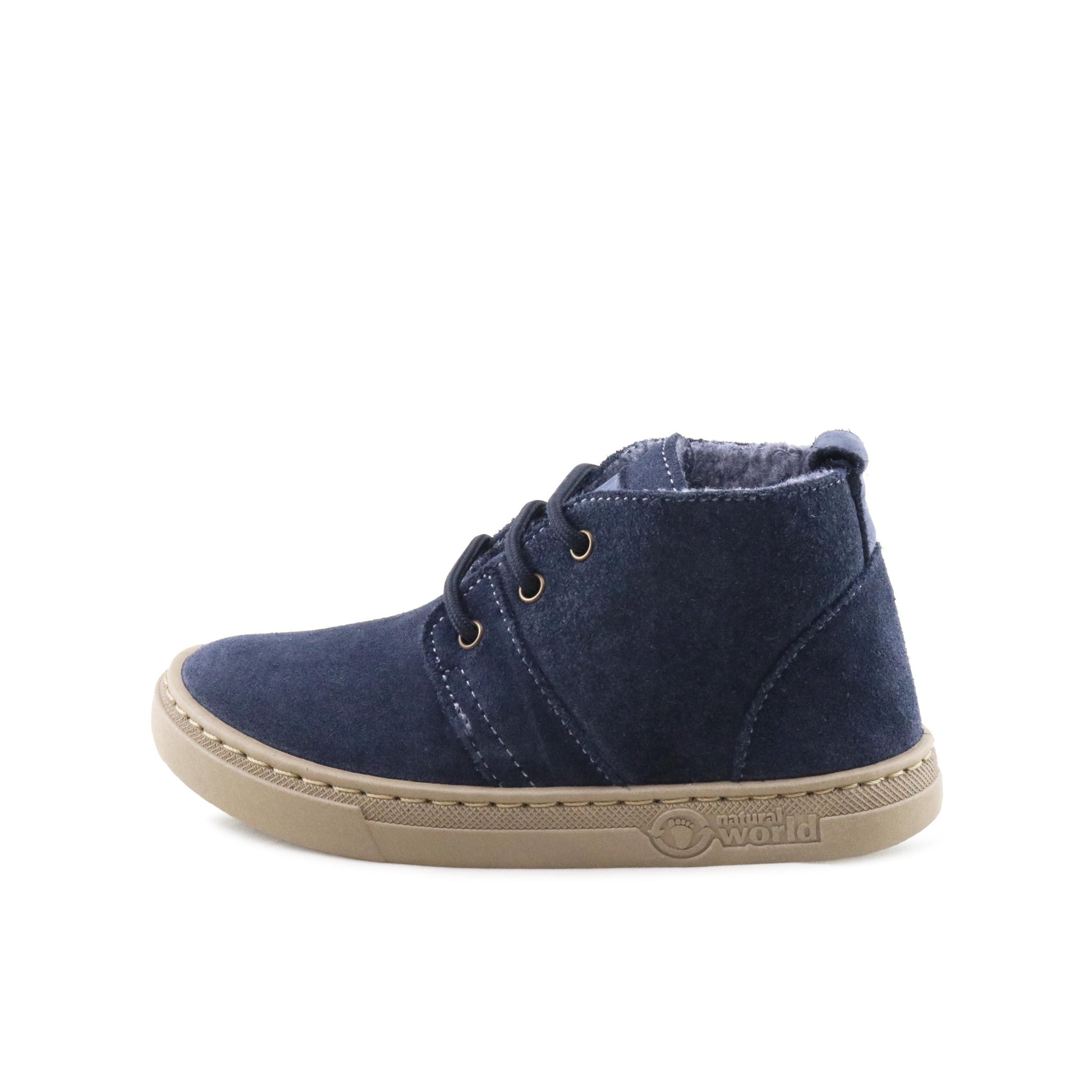 Bota ante azul forrada con cordón 6921 Natural World - 6921-27-1.jpg