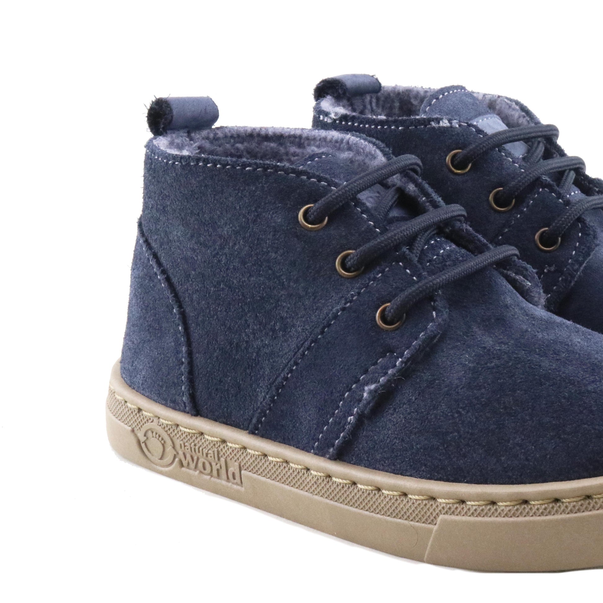 Bota ante azul forrada con cordón 6921 Natural World - 6921-27-5.jpg