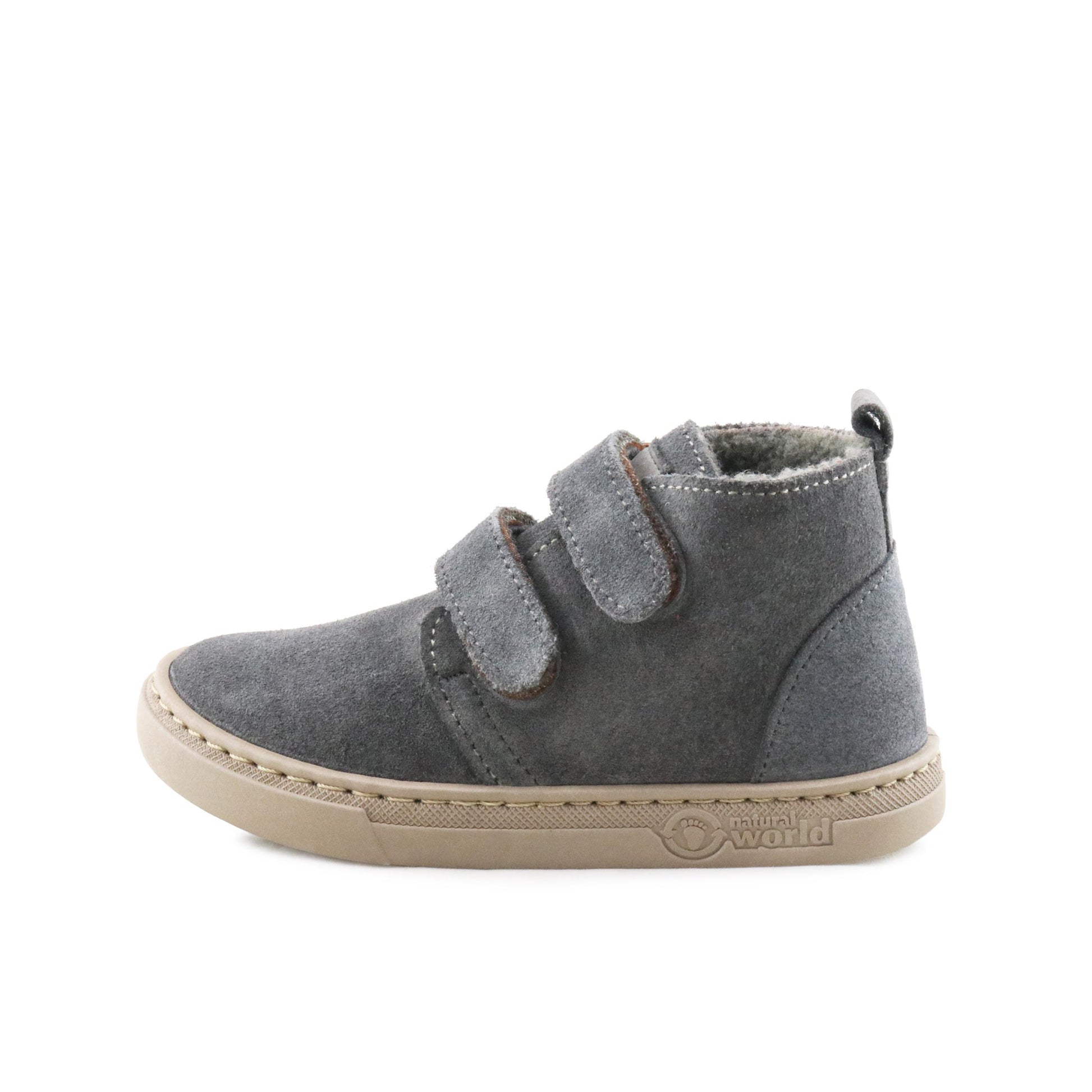 Bota antracita forrada con velcro 6923 de Natural World - 6923-160-1.jpg