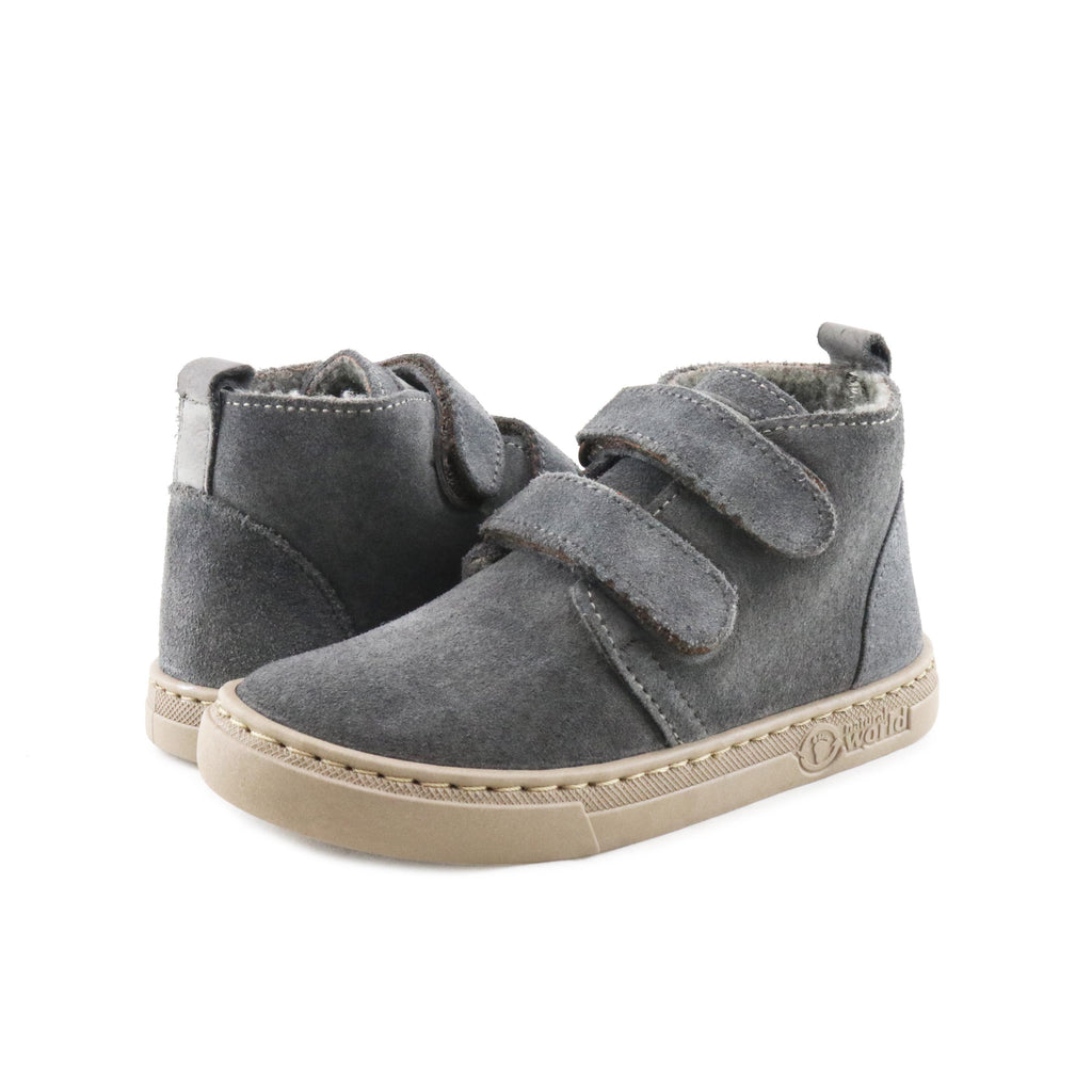 Bota antracita forrada con velcro 6923 de Natural World - 6923-160-2.jpg