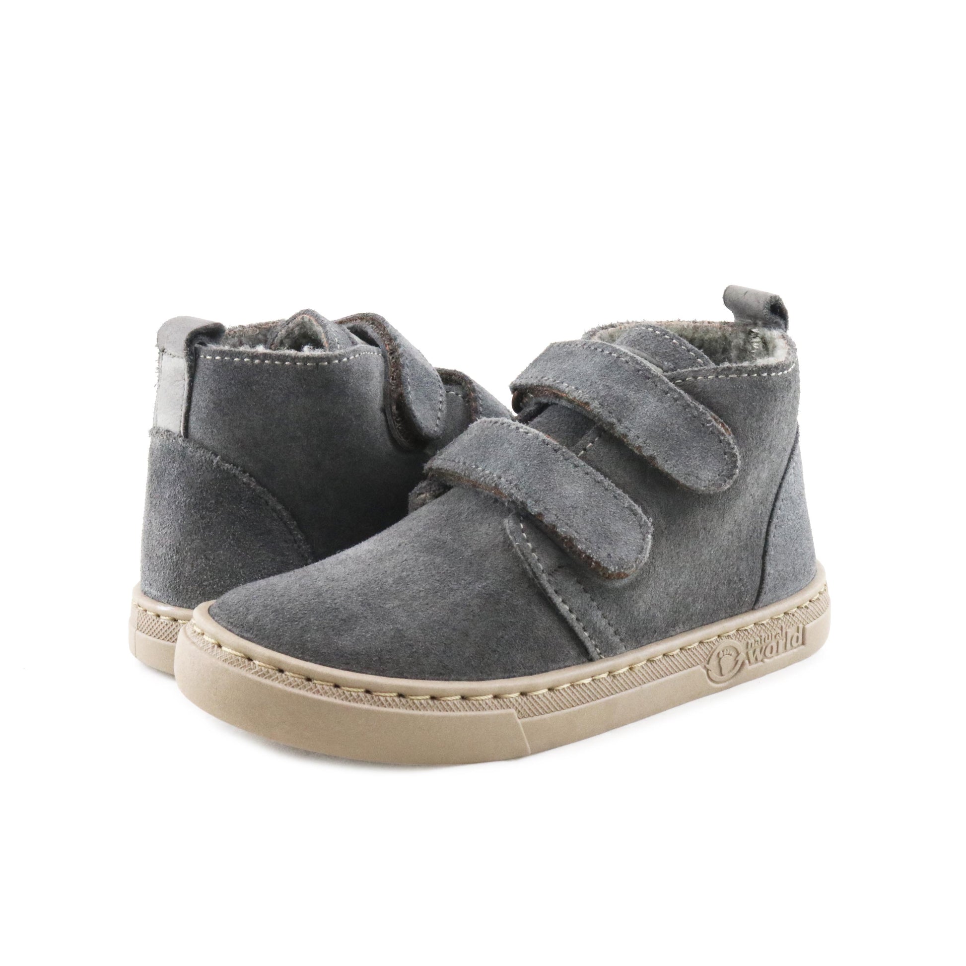 Bota antracita forrada con velcro 6923 de Natural World - 6923-160-2.jpg