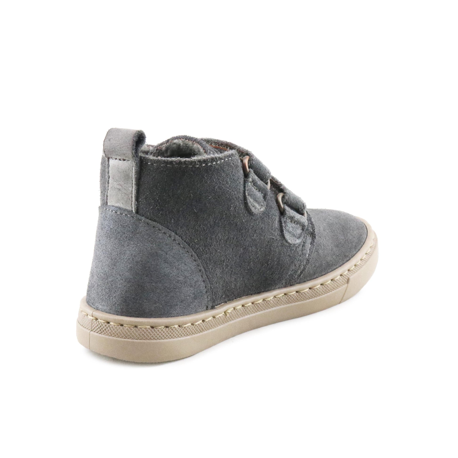 Bota antracita forrada con velcro 6923 de Natural World - 6923-160-3.jpg