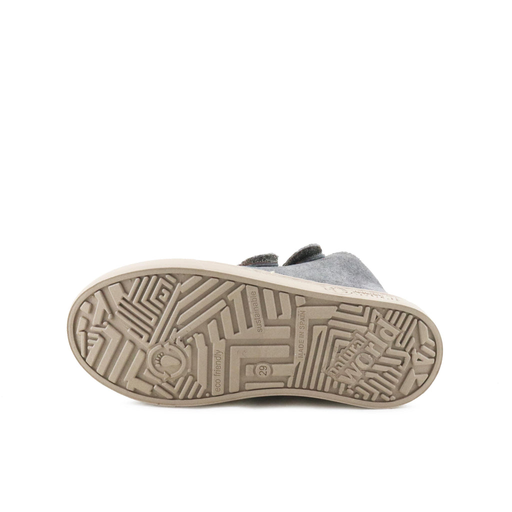 Bota antracita forrada con velcro 6923 de Natural World - 6923-160-4.jpg