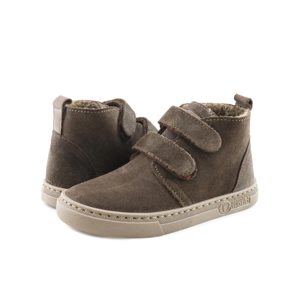 Bota ante marrón forrada con velcro 6923 Natural World - 6923-26-2.jpg