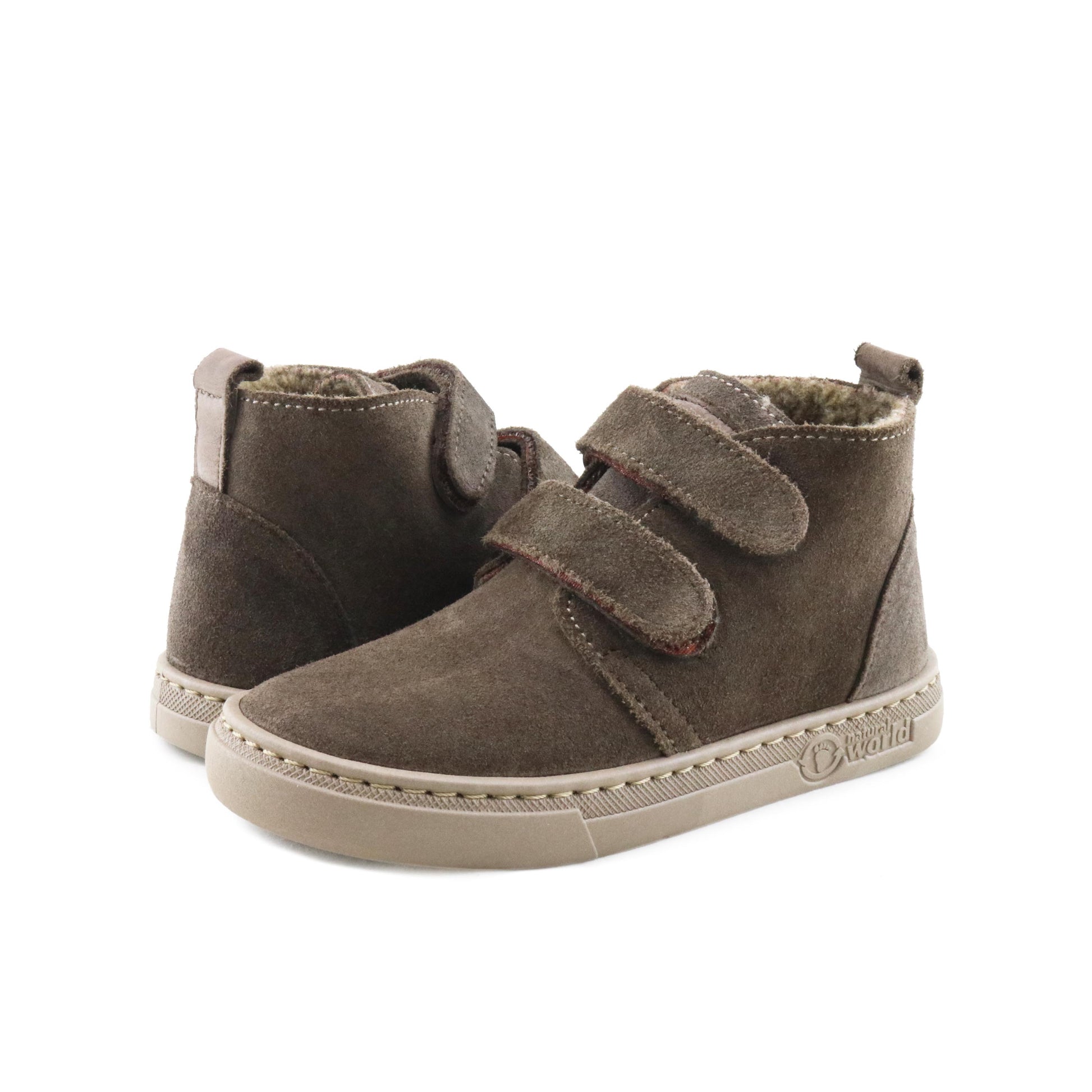 Bota ante marrón forrada con velcro 6923 Natural World - 6923-26-2.jpg