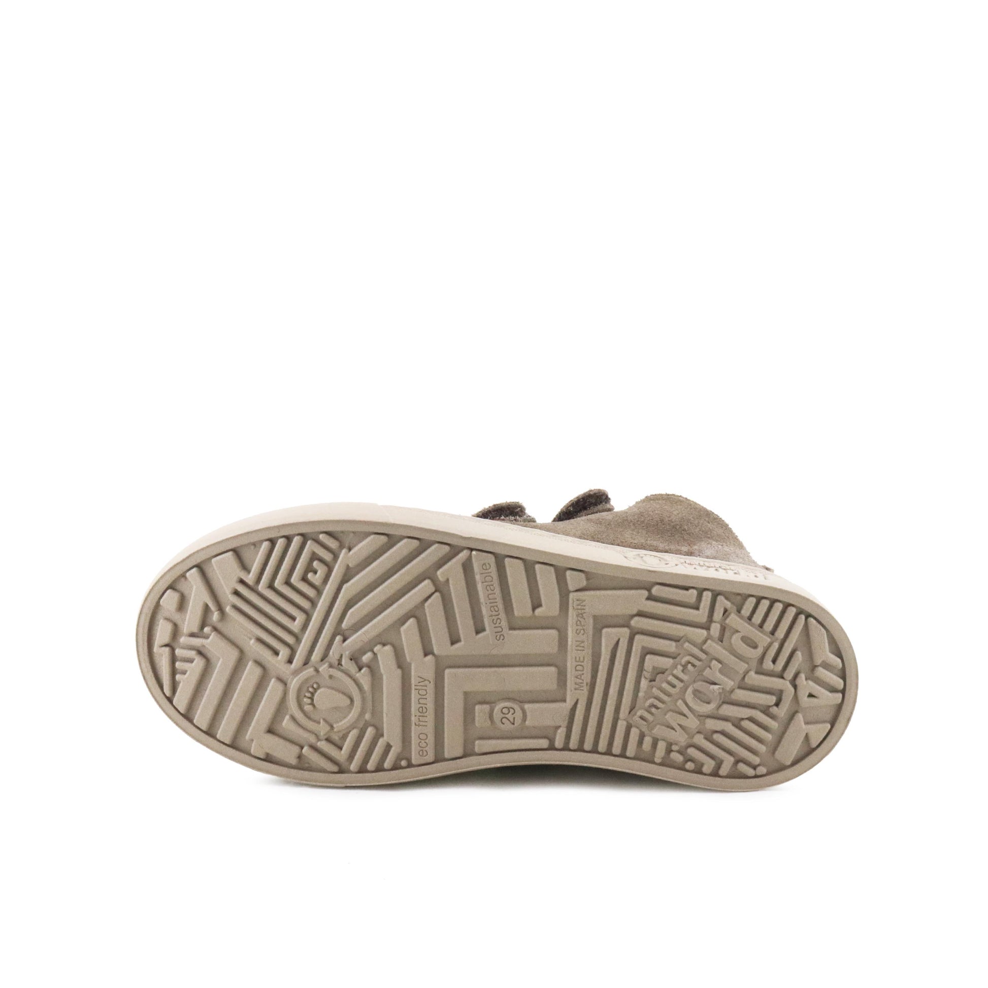 Bota ante marrón forrada con velcro 6923 Natural World - 6923-26-4.jpg