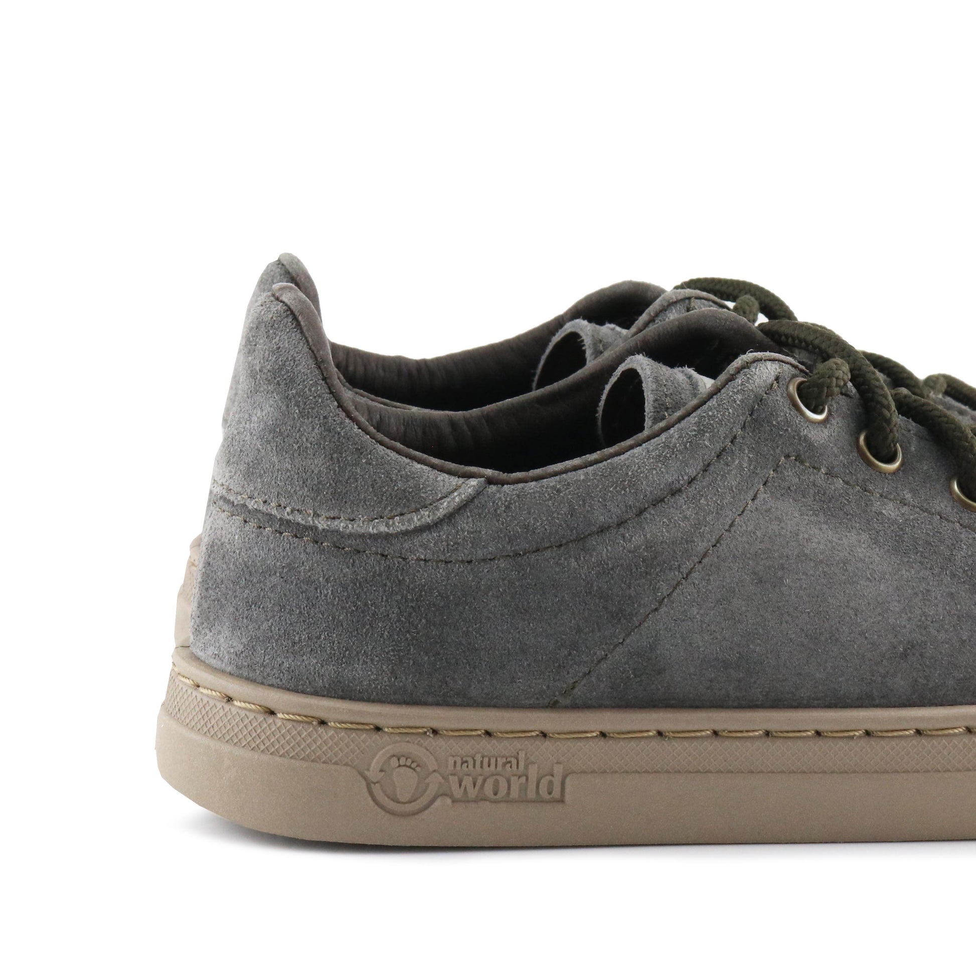 Zapatilla antracita con cordón 6950 Natural World - 6950-160-5.jpg