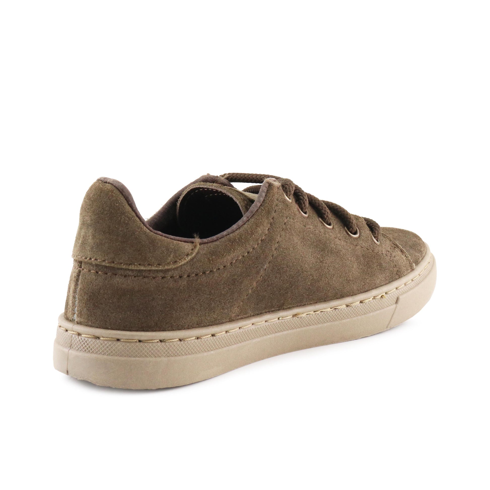 Zapatilla ante marrón con cordón 6950 Natural World - 6950-26-3.jpg
