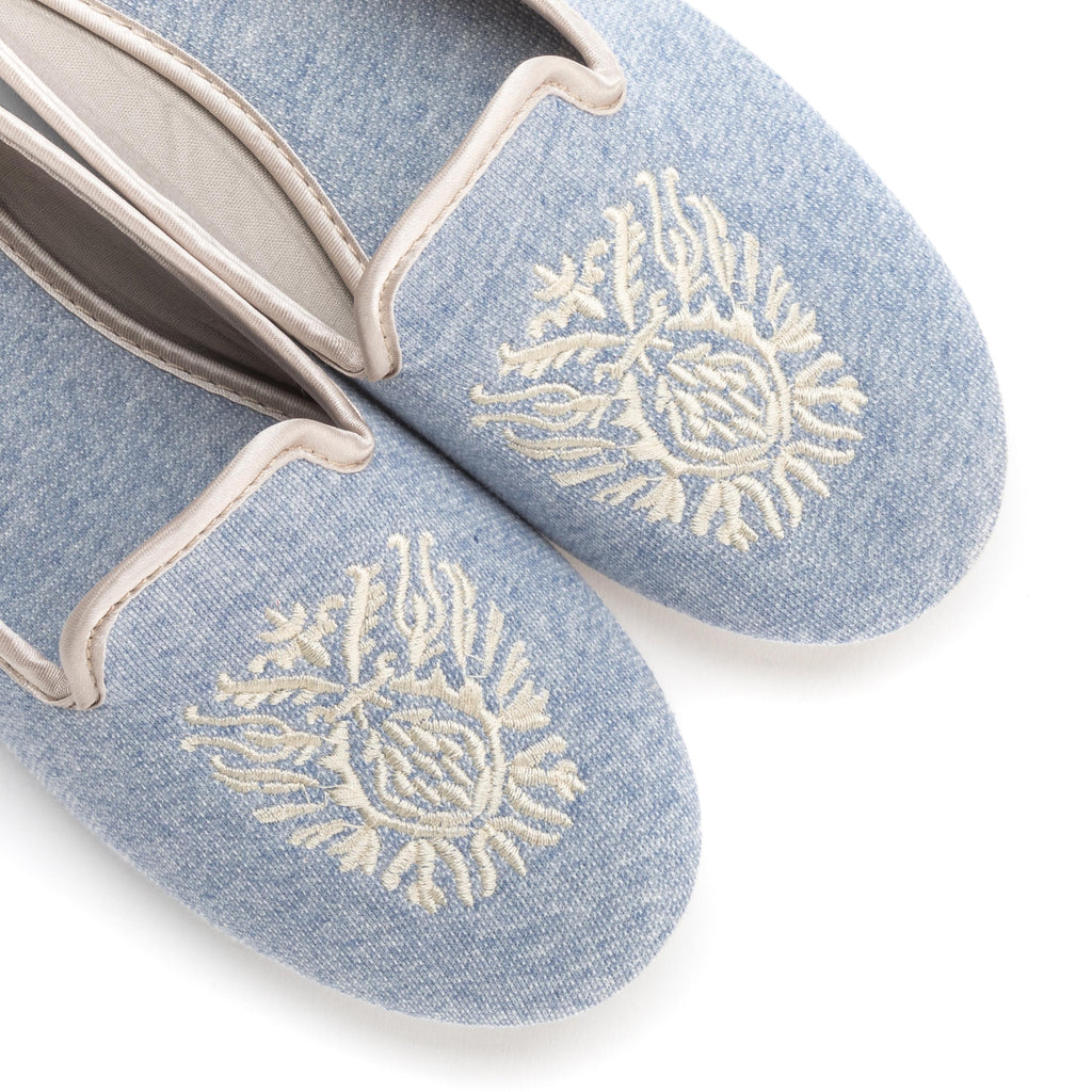 Zapatilla para casa cerrada celeste 698025 de Norteñas - 698025-8-6.jpg