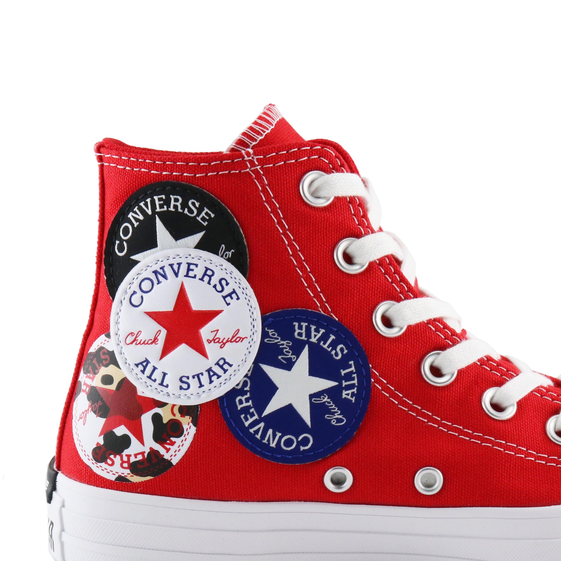 Bota casual rojo con cordón 166736C de Converse - 166736C-11-5.jpg