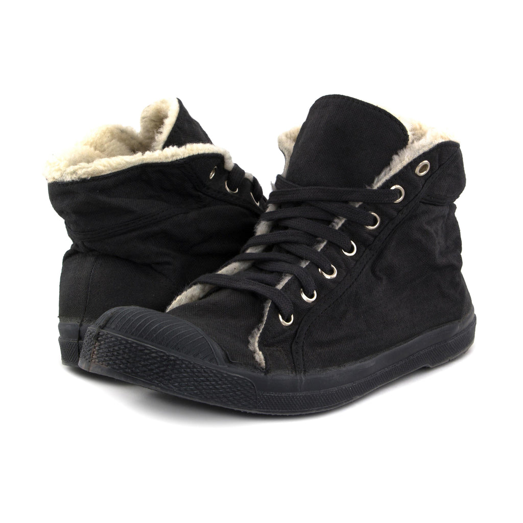 Bota gris oscuro forrada con cordón 15032 Bensimon - 15032-111-2.jpg