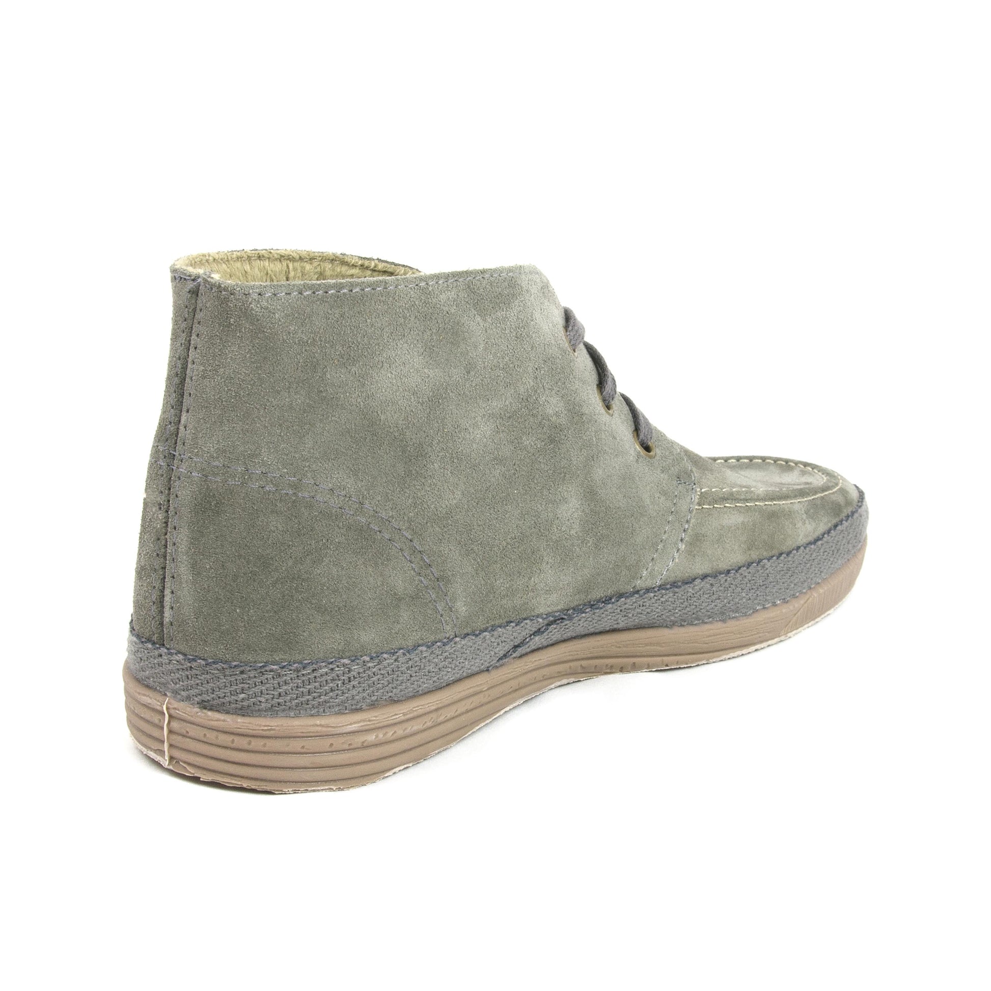 Bota serraje gris con cordón 703 de Natural World - 703-121-3.jpg