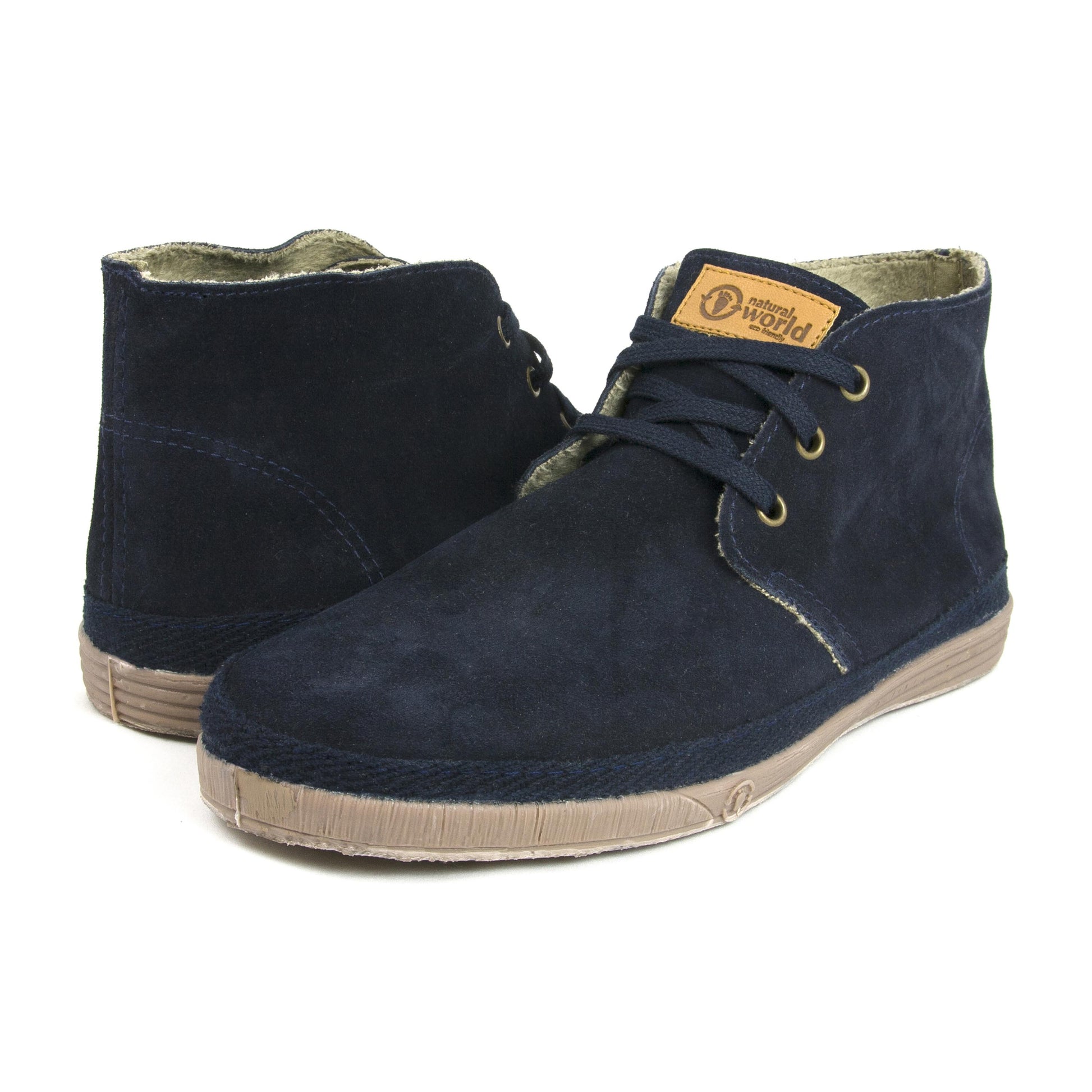 Bota ante petróleo con cordón 706 de Natural World - 706-215-2.jpg