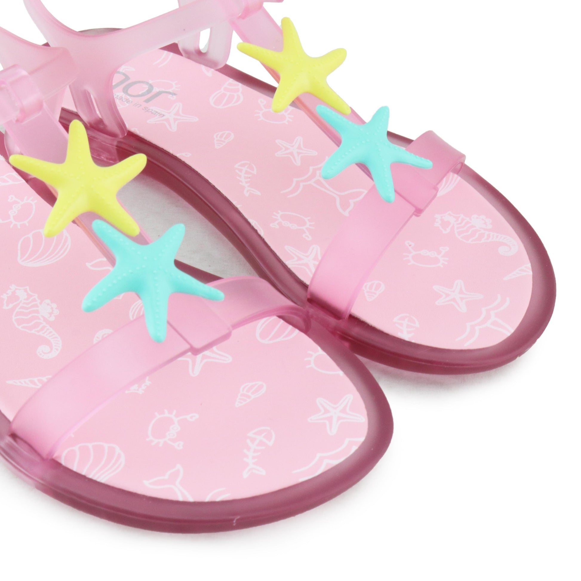 Sandalia fucsia con hebilla TRICIAESTRELLA de Igor - TRICIAESTRELLA-65-6.jpg