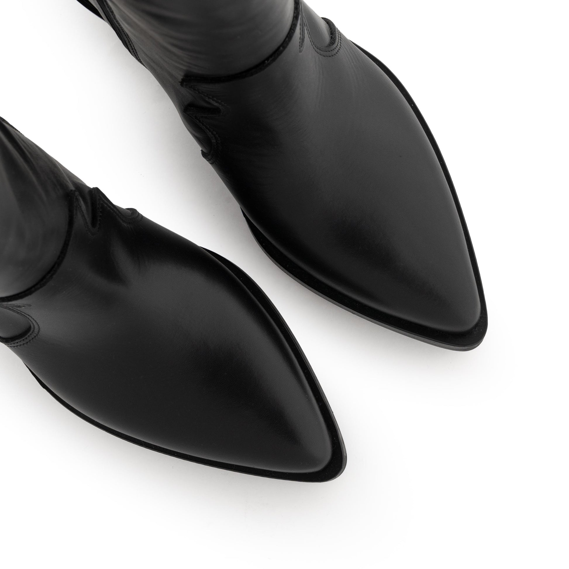 Bota cowboy negro con cremallera 5253 de Alpe - 5253-20-6.jpg